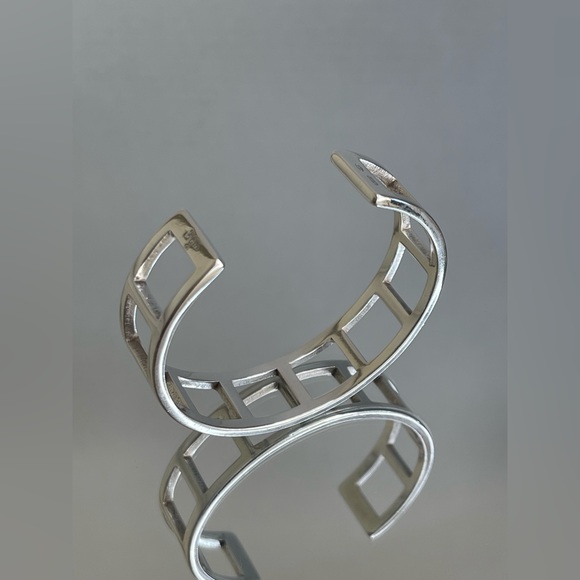 Gucci Bangel Bracelet 925 Sterling Silver - Picture 7 of 8